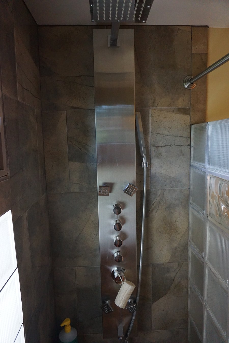 Upstairs Rain Shower 
