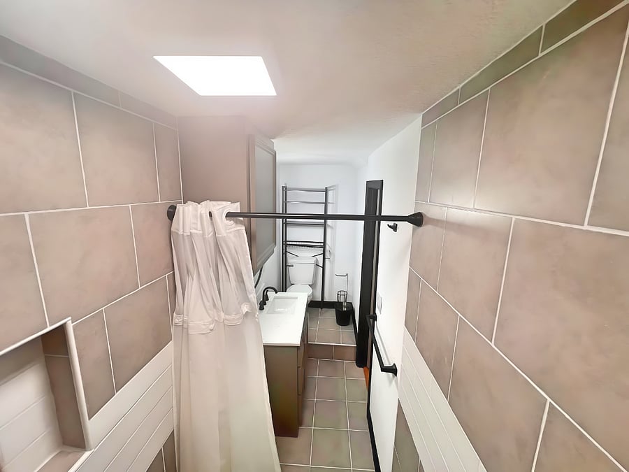 Downstairs Walk-in Shower