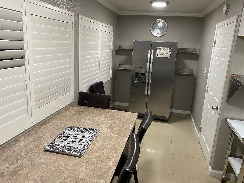 Dining and Refridgerator