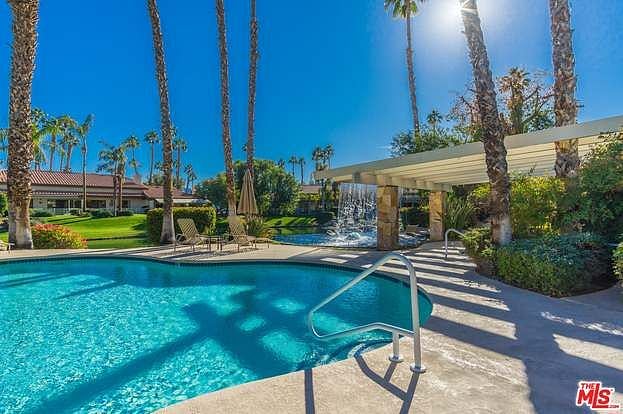 The main pool near the clubhouse