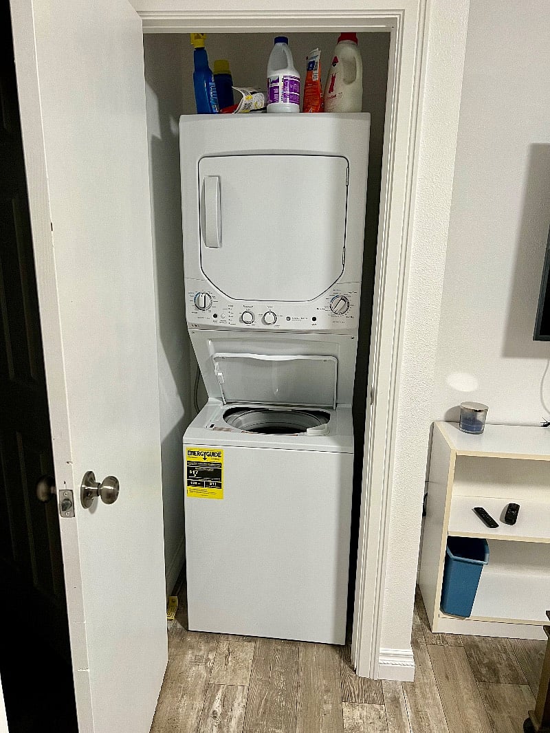 Washer and Dryer in Unit