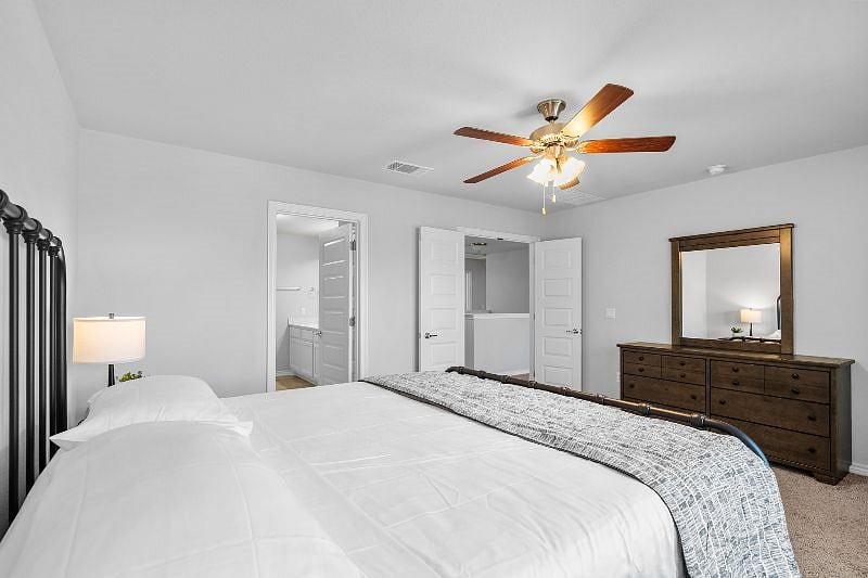 Owner Suite on upper level