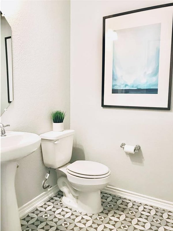 Half Bath on main level