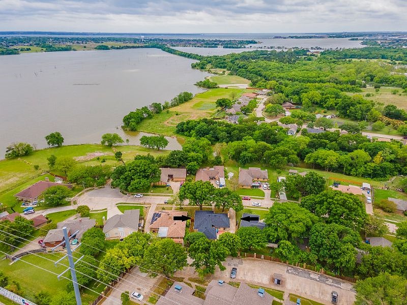 Lake ray Hubbard walking distance from property.