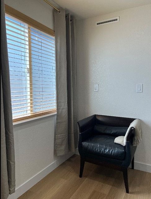 Black out curtains provided to make the room dark when rest calls.