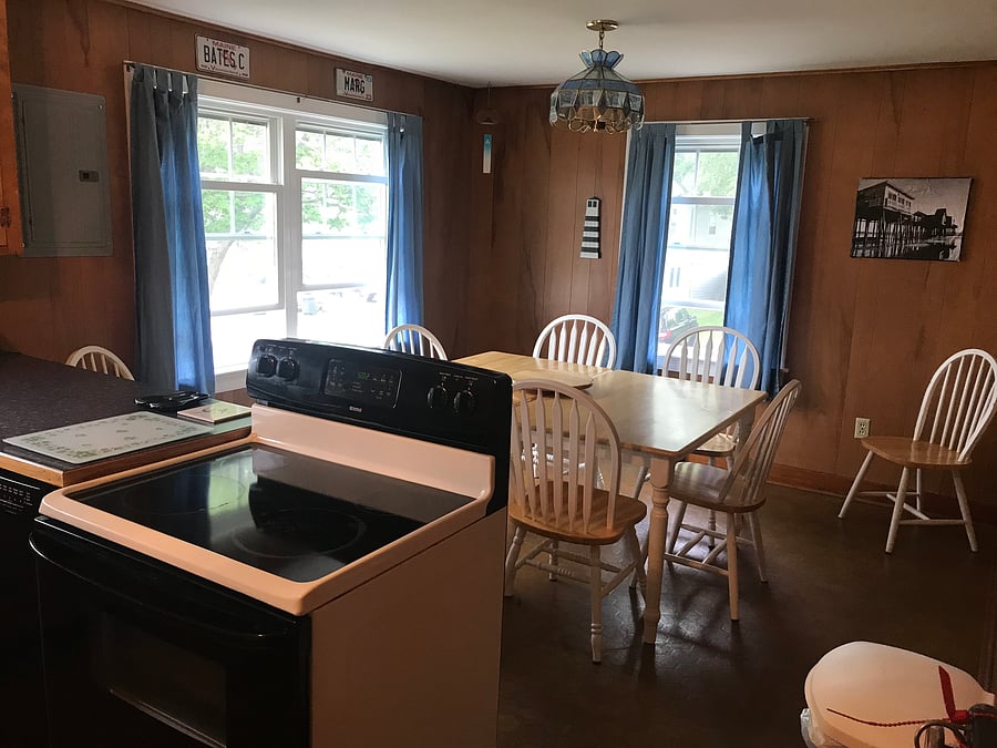Kitchen table seats 8