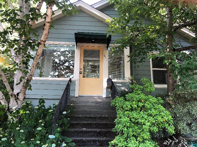 Street view of the house