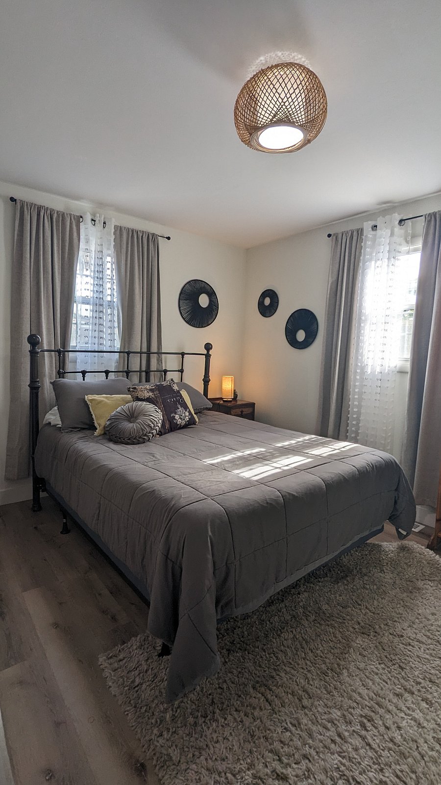 Primary bedroom with private bathroom