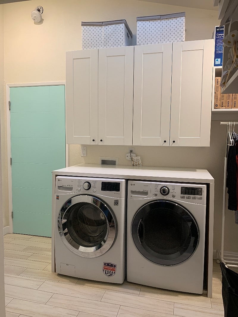 Shared laundry room