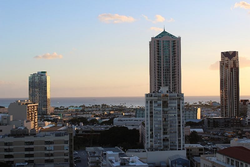 Ocean and sunset views
