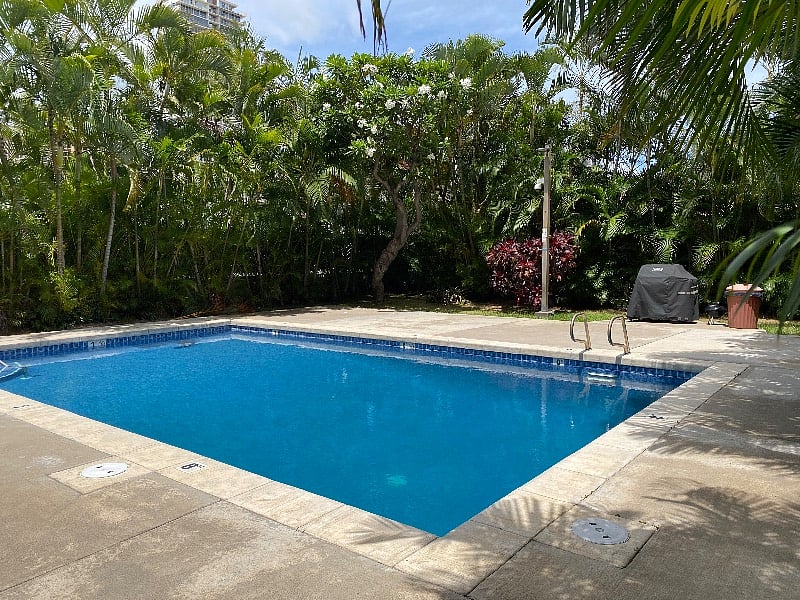 Pool and bbq