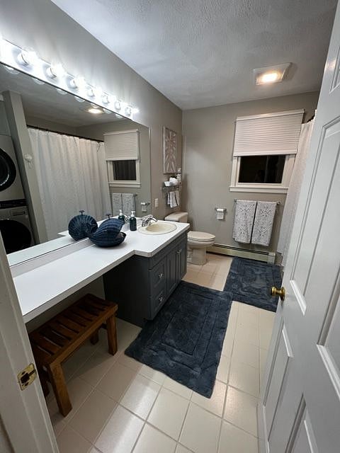 One of the large bathrooms