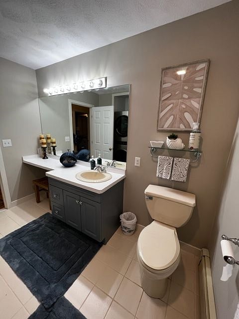 One of the large bathrooms