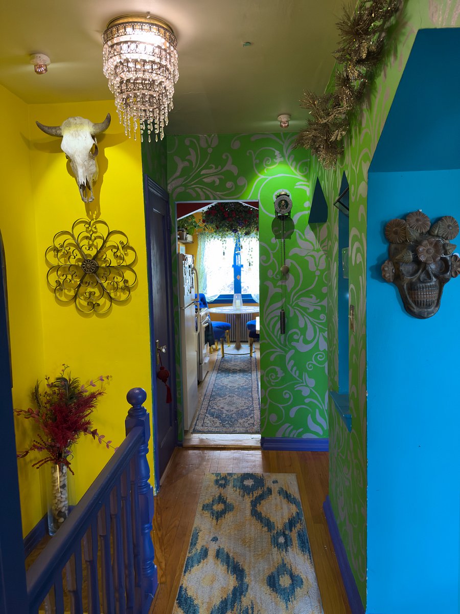 View of foyer from bedroom