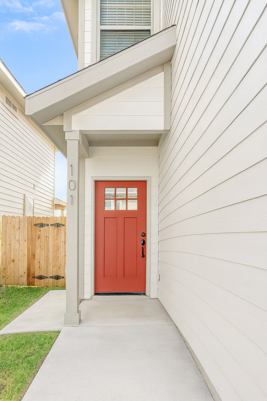 Welcome! The front door features a smart lock for easy entry. Your unique code will be sent to you prior to your arrival.