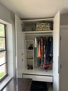Bedroom 1 closet