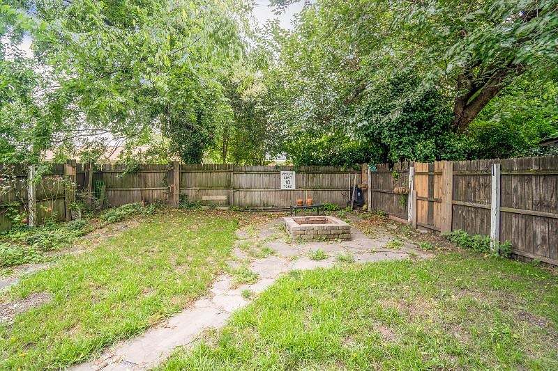 Backyard with Firepit
