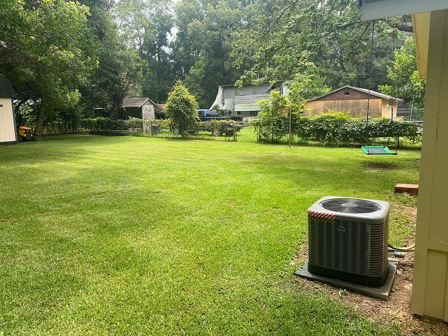 Fully Fenced Back Yard