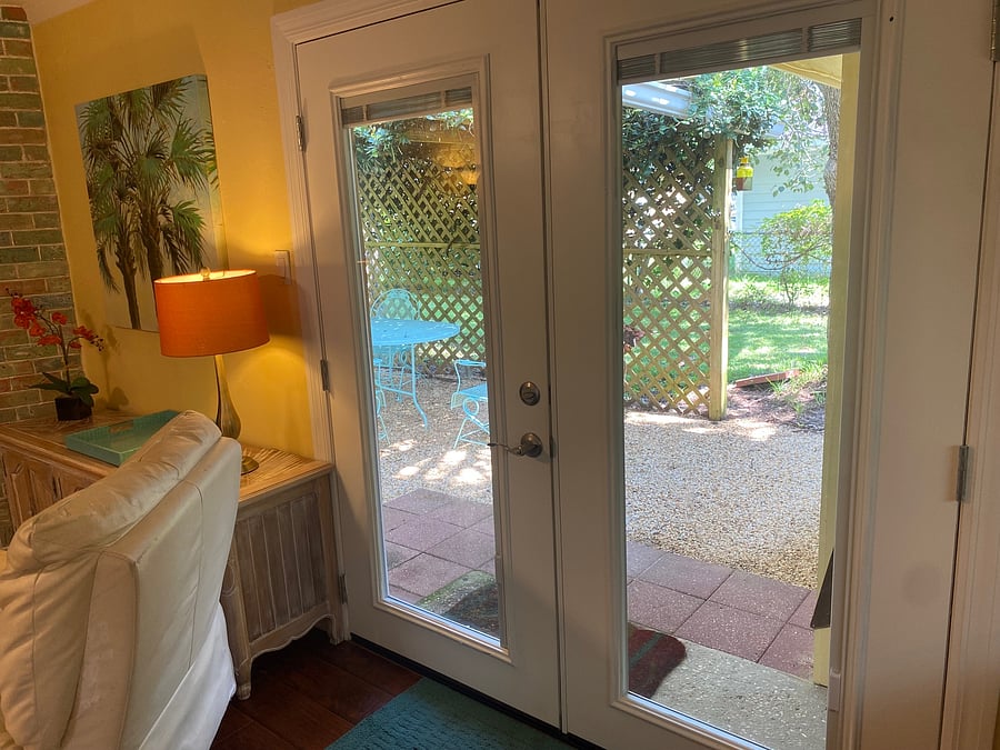 Patio Door from Living Room
