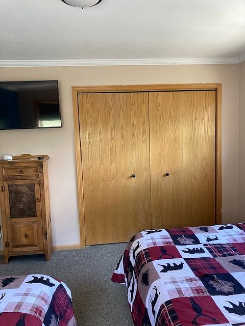 Closet in second bedroom.