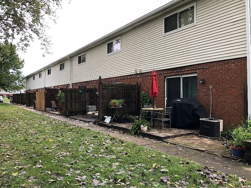Back Patio with Privacy Fence