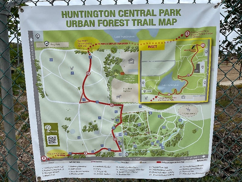 Hiking trails throughout our many parks as well as the Wildlife preserve
