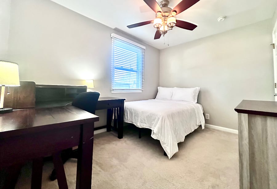 3rd bedroom with double bed