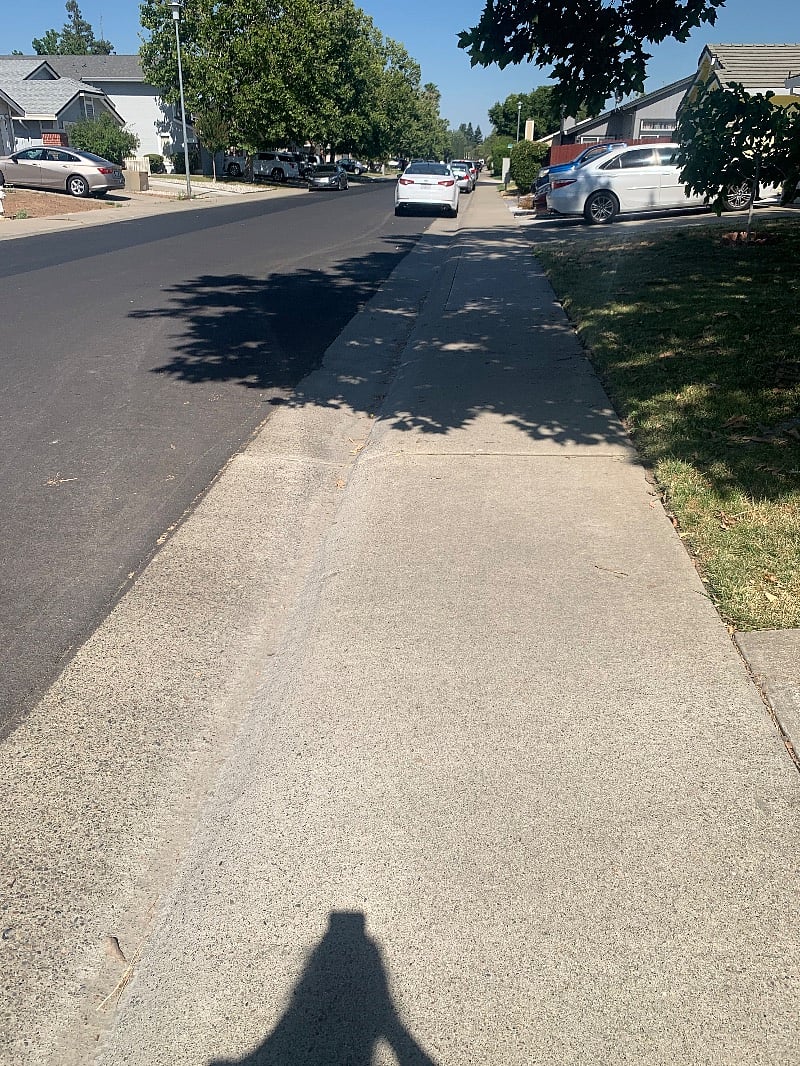 Parking on street, no permit needed.