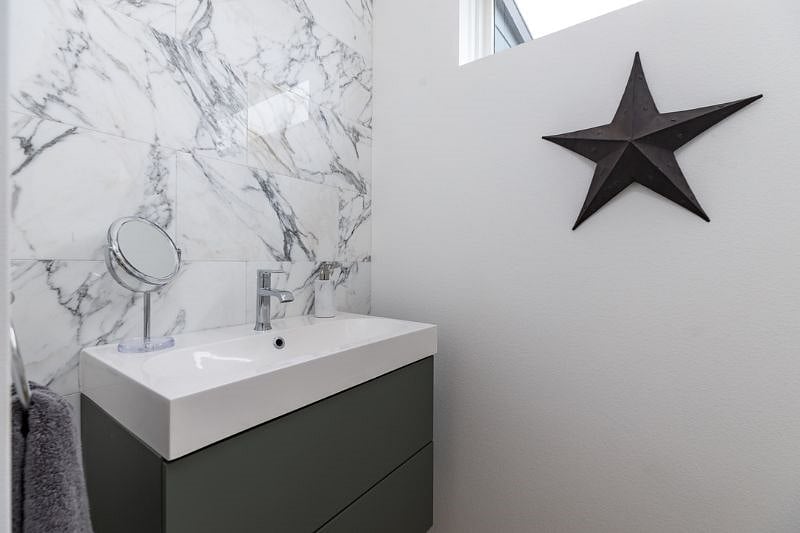 Upstairs Half Bath