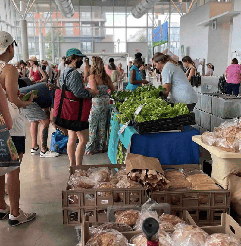 Sunday farmers market at Mueller!