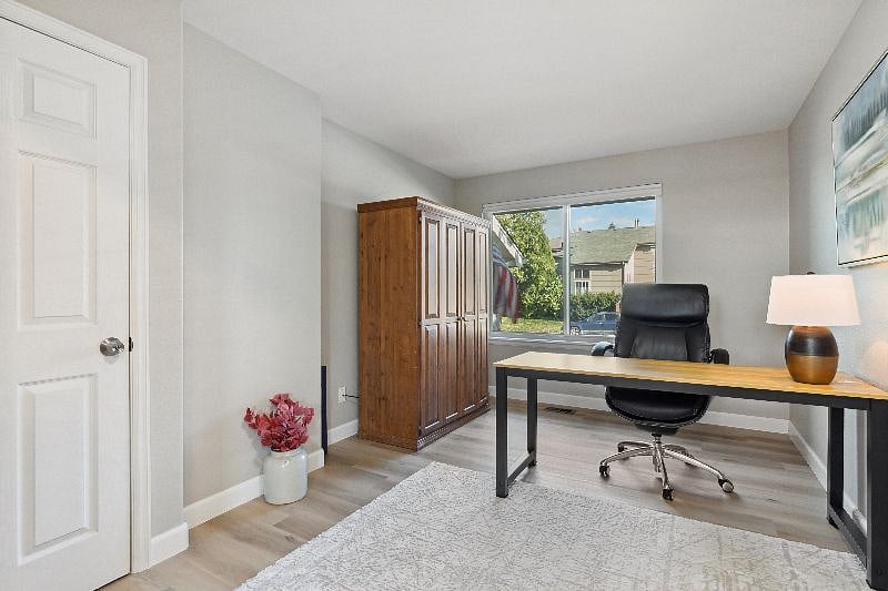 Office, storage for supplies.
