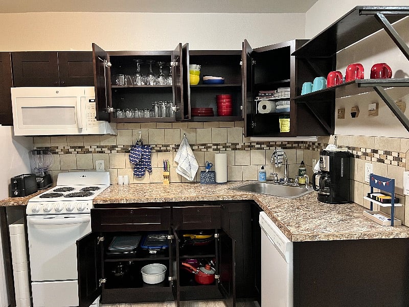 Basement kitchen