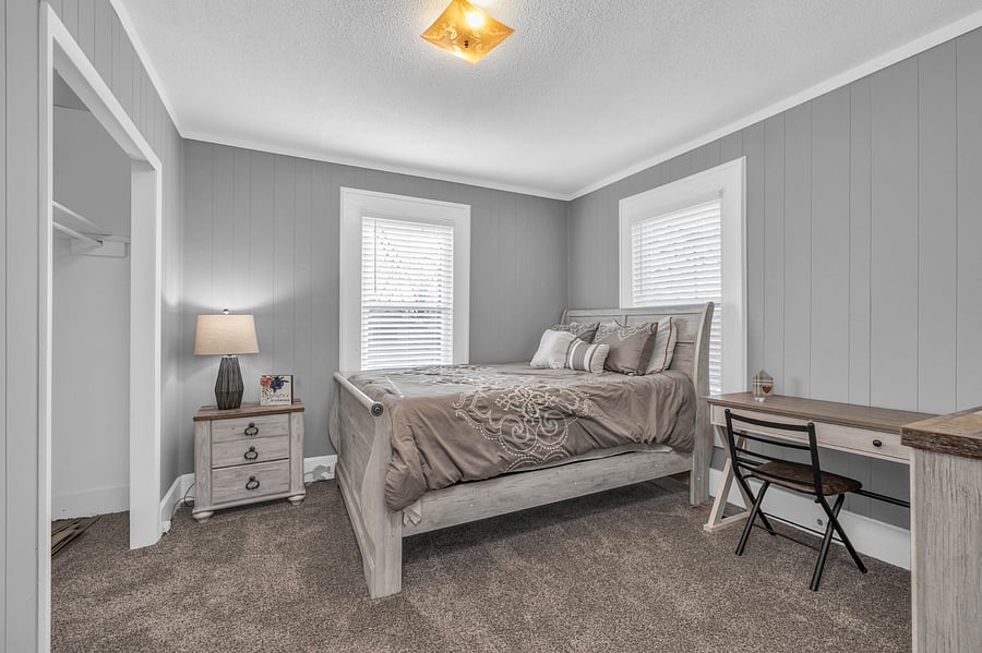 Bedroom #2 with desk for work space!