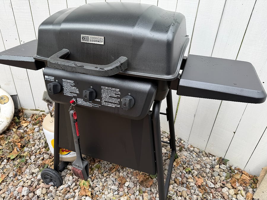 Propane gas grille