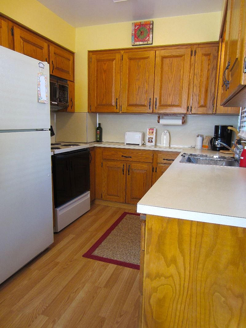 kitchen - view from dining area
