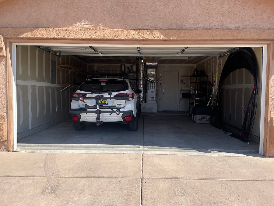 Two car garage.