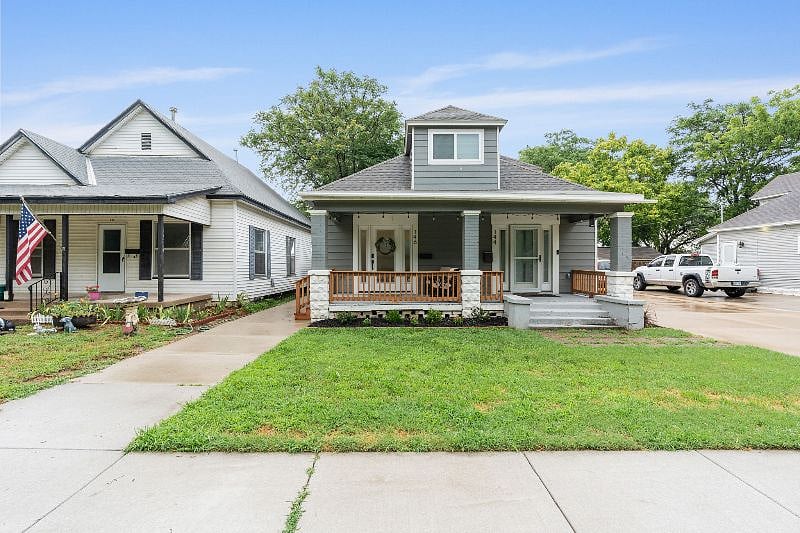 The charming front of the Delano Duplex