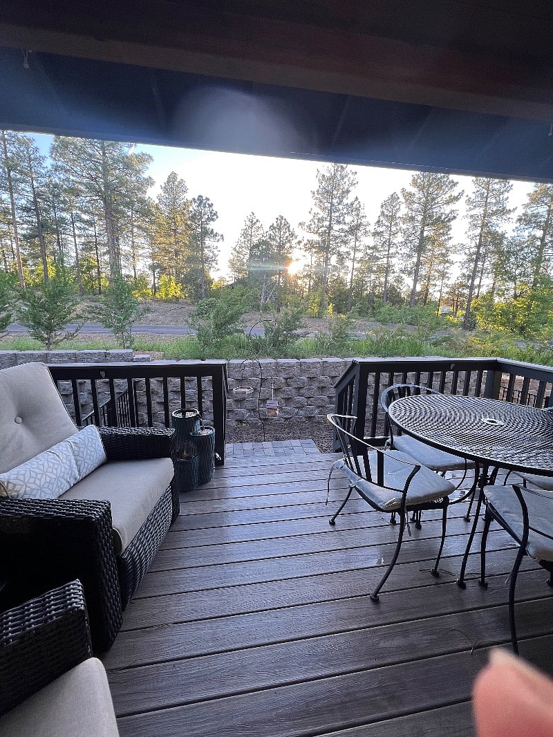 Back deck