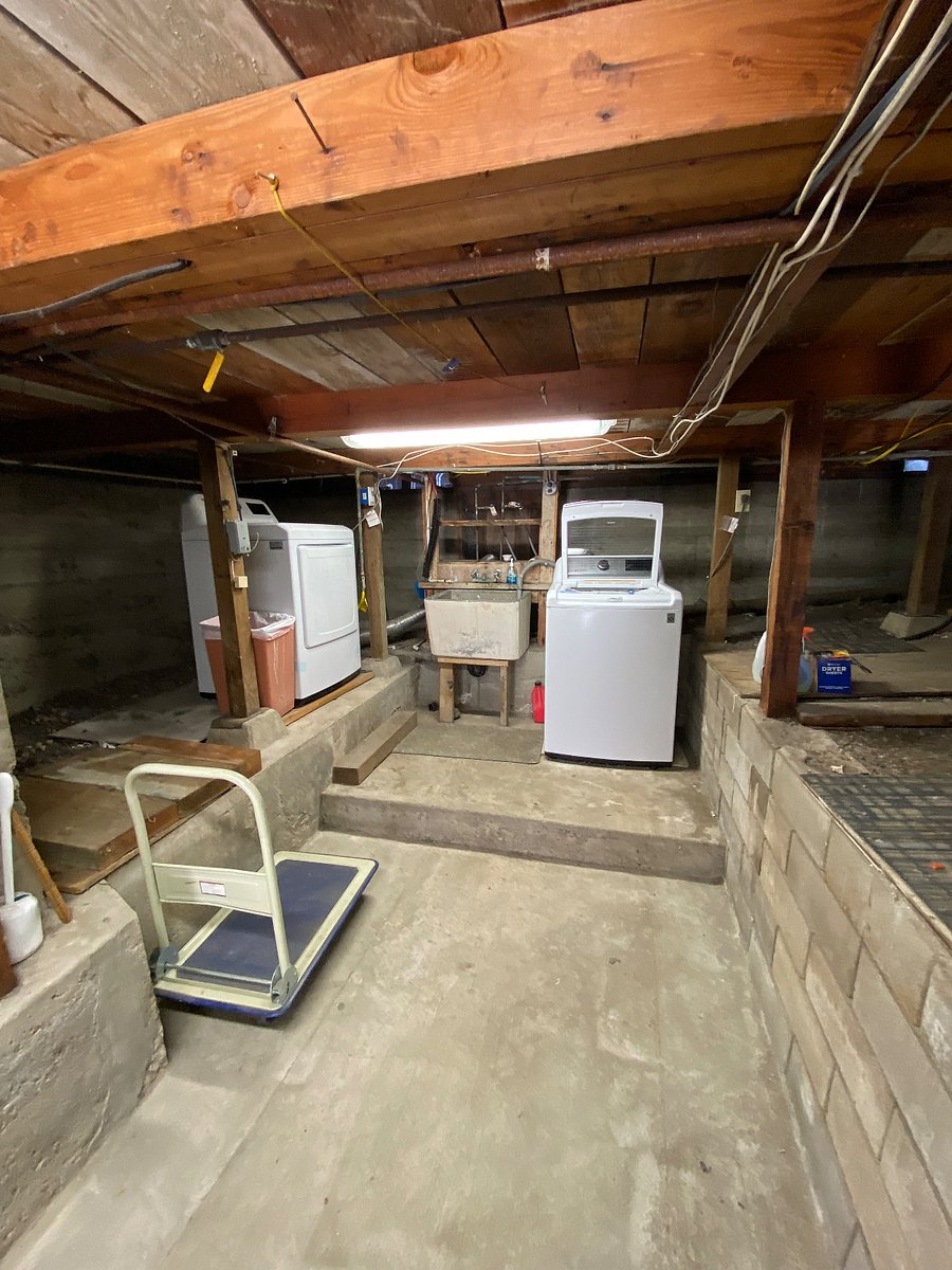 basement laundry facility