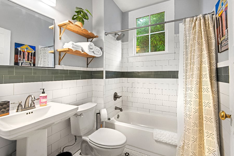 Bathroom (one bathroom in the home)
