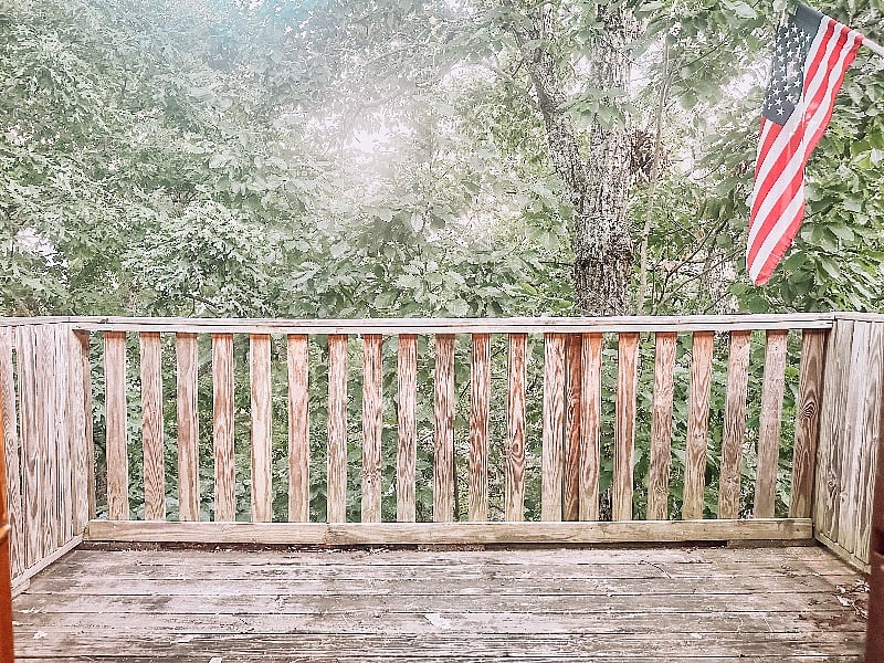 Outside Deck