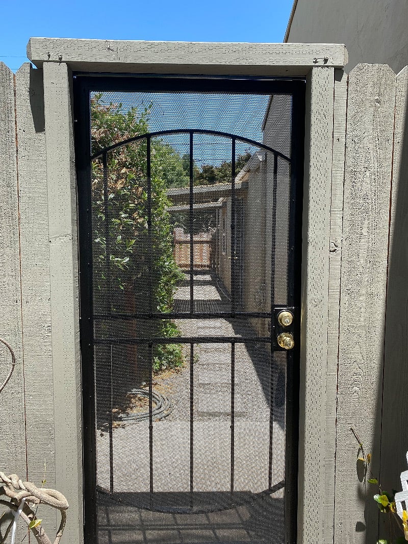 Front security gate