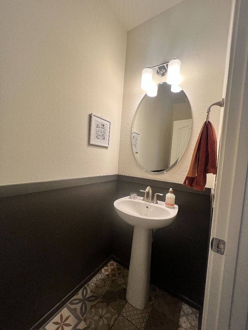 Shared powder room