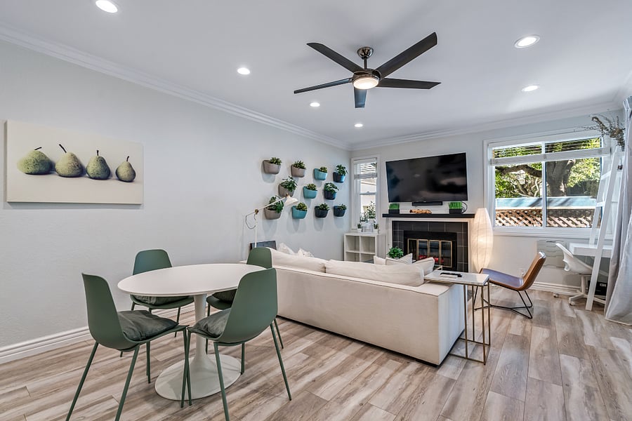 Open to Living Room