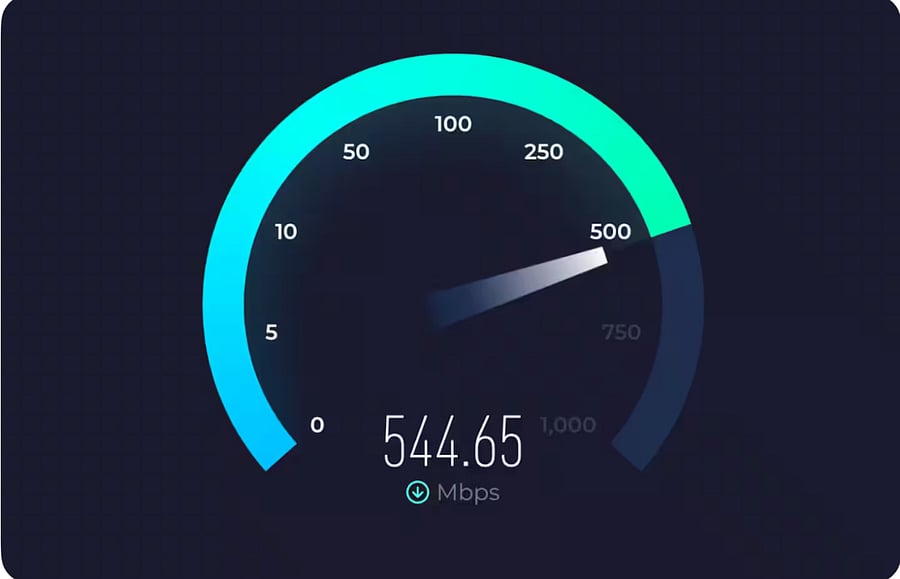 Fast internet according t for your convenience