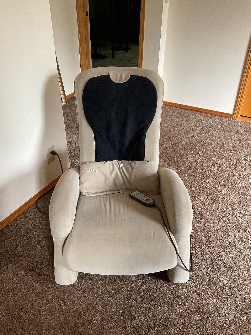 I-Joy massage chair.