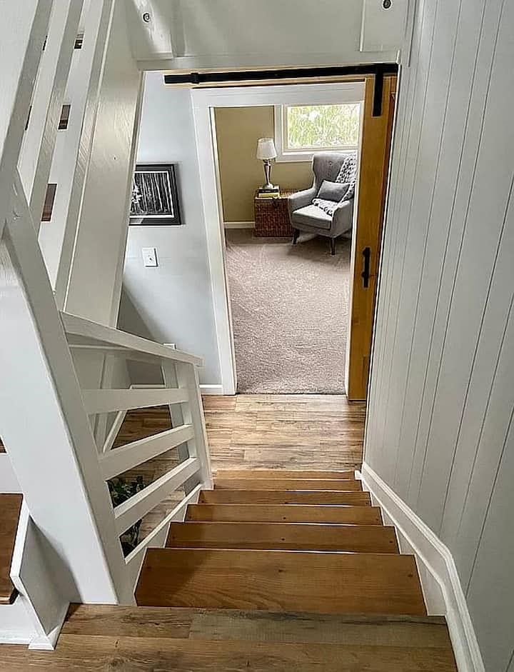 From front door to master bedroom