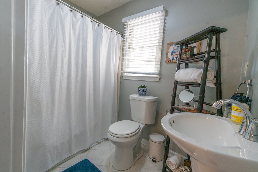 Guest full bathroom