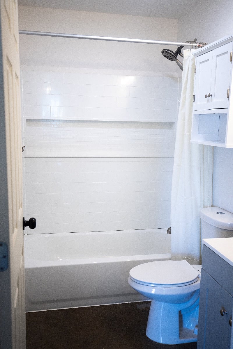 Private bathroom with all new features
