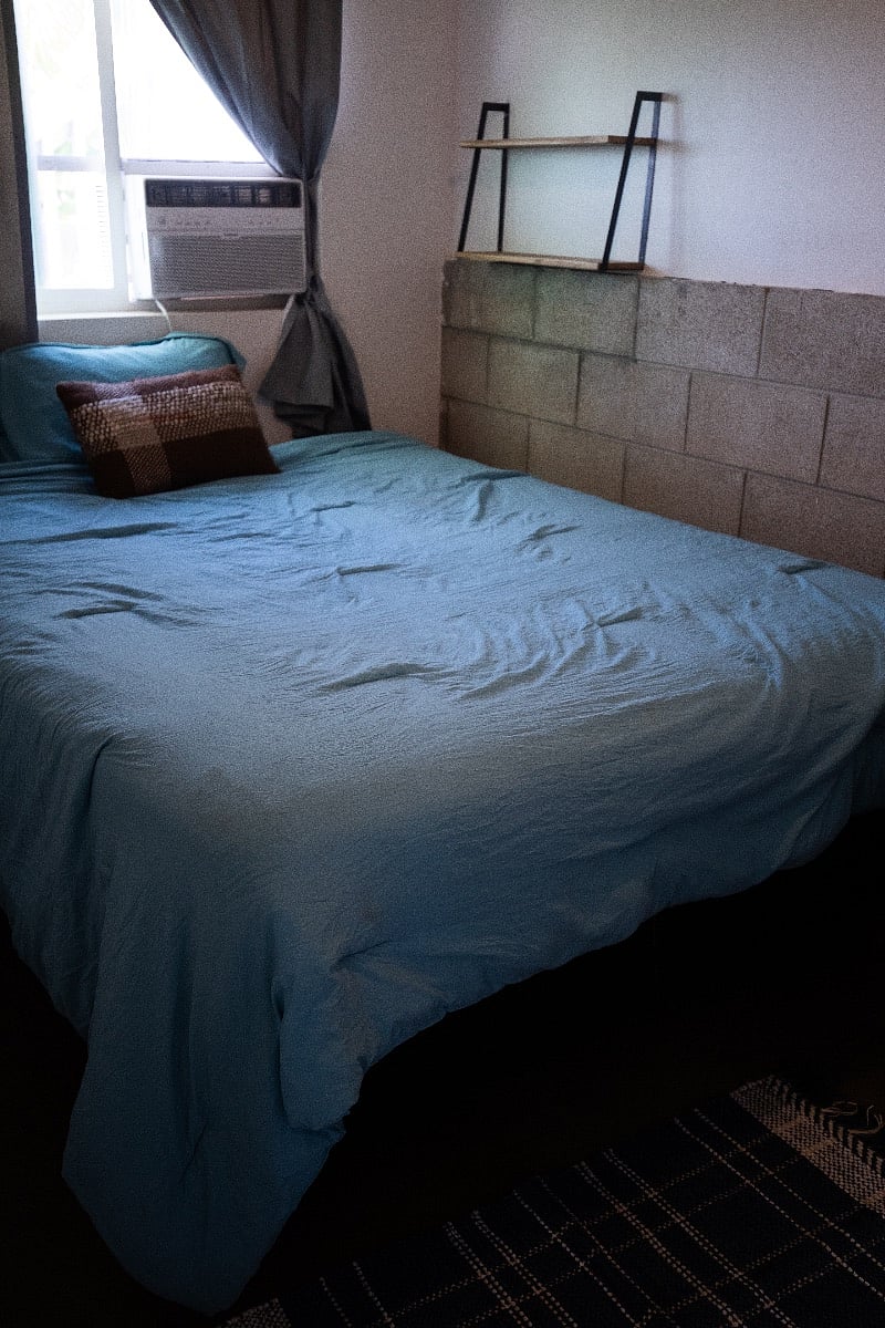Private bedroom with A/C unit if needed